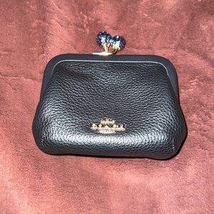 Coach Nora Kisslock Card Holder
